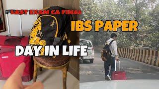 CA Final Last Day | IBS Paper Nov’24 | Review | Vlog | Day in Life