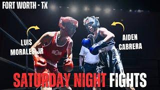 SATURDAY NIGHT FIGHTS! BRUTAL Amateur Boxing Bouts In 4K Quality!