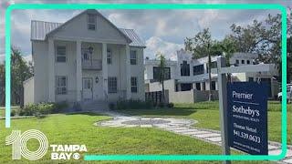 The oldest home in Manatee County is back on the market after years of repairs