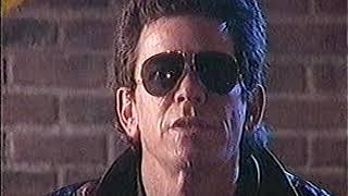 Lou Reed 1987 TV commercial for 91X FM San Diego