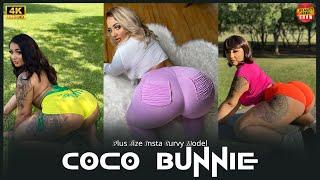 Coco Bunnie Breaking Beauty Standards  Plus-Size Model on the Rise