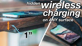 THE ULTIMATE Hidden Wireless Charger For EVERYONE! | Kew Labs