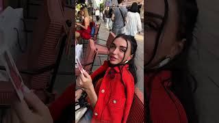 Take a picture beautiful Russian lady #streetphotography