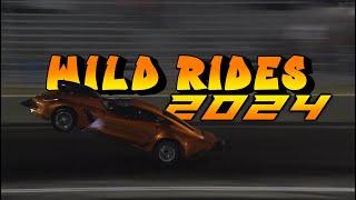 2024 Drag Racing Wild Rides - Crashes, Wheel Stands, and Fires!