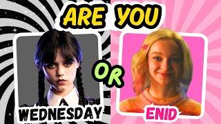 Are You Wednesday or Enid? ‍️‍️| Fun Aesthetic Personality Quiz