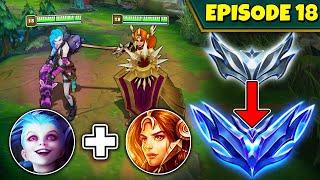 This is how you win bot lane with good Macro... | EPISODE 18 - BRONZE TO DIAMOND