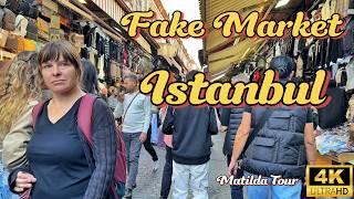 Istanbul's BEST FAKE Designer Market Exposed! | Bazaar Shopping Turkey 2024