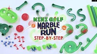 MindWare Mini Golf Marble Run Step-by-Step Building Instructions