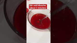 How to make skittle jello #delious #shorts