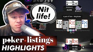 Spraggy embraces his new lifestyle! Online Poker Highlights!