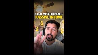 3 REALISTIC Passive Income Ideas | Nicolas Korvessis