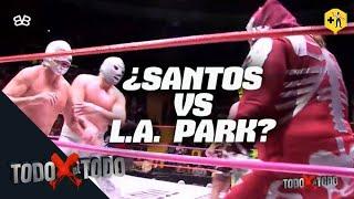 El Hijo del Santo a L.A. Park: "Discúlpame señorita. ¿Querías ganar?"