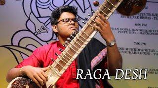 Raga Desh | Aahir Ray & Samanway Das ~ AKSWM ~ 2023 | TRIBUTE TO PT. NIKHIL BANERJEE