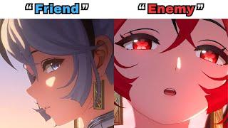 Camellya as your "Friend" vs as your "Enemy"