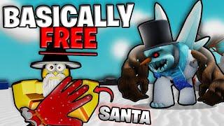 They Made Santa Glove TOO EASY in Slap battles...