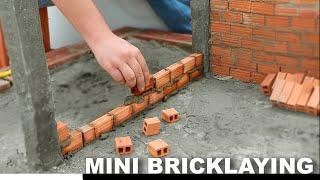 MINI House in BRICKLAYING and COLUMN in Concrete