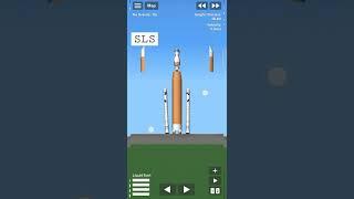 space Launch system in reverse ◀️ | #shorts