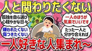 【有益スレ】一人で過ごすのが楽で好き。あまり人と関わらないで生きている人語りましょう！/執着を手放して穏やかに暮らそう！無駄のない質素な生活をしている人シンプルで心地いい生活【ガルちゃんまとめ】