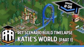 Real Life Theme Park Designer Plays RCT: Katie's World [part 1]