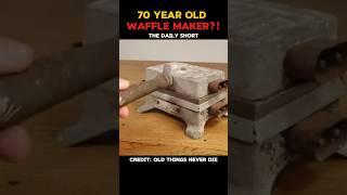 Does a 70 YEAR OLD waffle maker still work?? - How to restore old things!