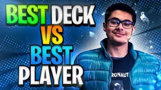 BEST LOGBAIT DECK .VS. MOHAMED LIGHT (THE GOAT)!!!!!!!!