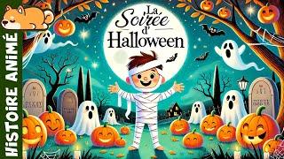 LA SOIRÉE D'HALLOWEEN  Histoire pour s'endormir | Conte de fée pour enfant en français | Livre