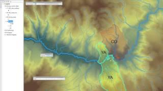 Attribute between vector themes based on location