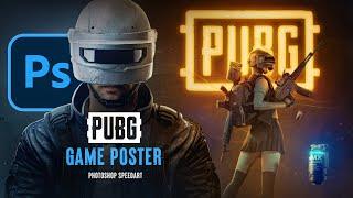 Making a PUBG Game Poster | Photoshop Speedart