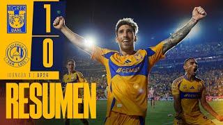  Resumen Liga MX | Tigres 1 - 0 Atlético de San Luis | Jornada 7 | Apertura 2024