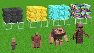 all villagers vs all anvils