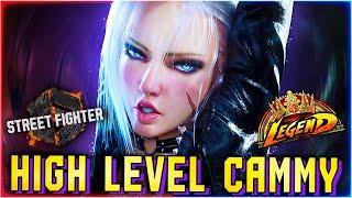 KAZUNOKO - shows Cammy's Mind-Blowing teqch!!! Street Fighter 6 high level gameplay