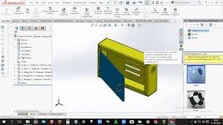 How to design Sheet-metal Box (or) Control panel box in solidworks