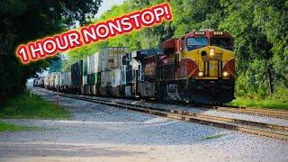 *1 HOUR* Of Florida East Coast Trains! (60mph, Nice crews, and more!)