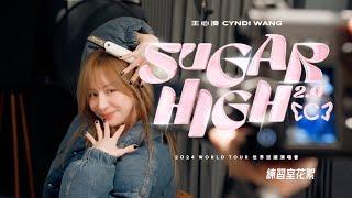 王心凌 Cyndi Wang –【SUGAR HIGH 2.0 世界巡迴演唱會】練習室花絮