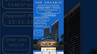 "Introducing The Amaario: BPTP's Next Level of Luxury Living - Coming Soon!"