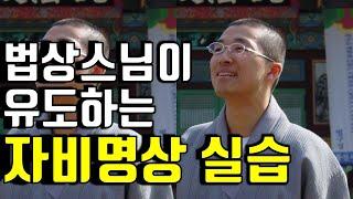 법상스님의 자비명상(실습) 유도명상, 들으면서 따라하는 자애명상 실습