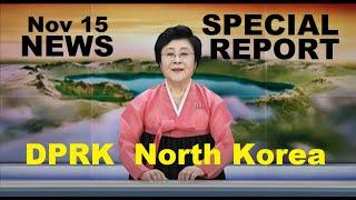 News & Weather Nov-15-2024 North Korean DPRK TV Broadcast