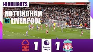 Nottingham Forest vs Liverpool 1-1 | 2025 Premier League | Match Highlights