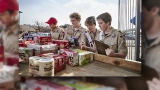 Utah scouts collect 130K pounds of food for people in need