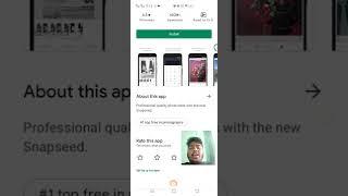 Snapseed app review best photo editor for android.