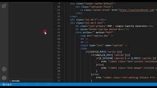 Creating a Simple Captcha Generator in PHP Tutorial Demo