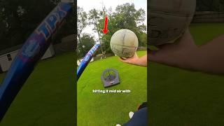 Make a trickshot with me using a bat #trickshots