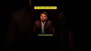 J Sai Deepak Exposes Nehru & Ambedkar on Free Speech - the First Amendment of Indian Constitution