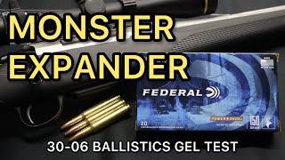 DEEP ENOUGH?! 30-06 150gr Federal Powershok Ballistics Gel Ammo Test