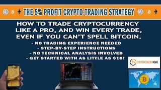 How to trade cryptocurrency for profits - 5% Trading Strategy - Crypto Trading Tutorial