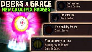 [PUBLIC Release] Roblox DOORS x GRACE : New Crucifixation Badges & more!