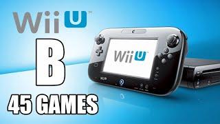 The Wii U Project - Compilation B - All Nintendo Wii U Games