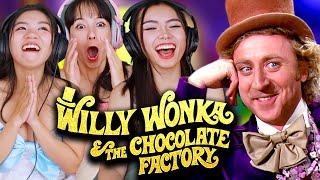 Foreign Girls React | Willy Wonka & the Chocolate Factory | First Time Watch