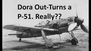 P-51 Mustang Out-Turned by Fw 190 D-9? Yes, This Happened But...