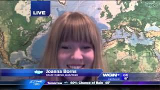 Joanna Borns on WGN Morning News 4-1-14